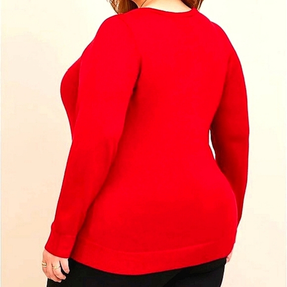 ❤NWT VINTAGE TORRID SPIDER MAN FAIR ISLE UGLY CHRISTMAS SWEATER MARVEL HOLIDAY - Picture 3 of 15